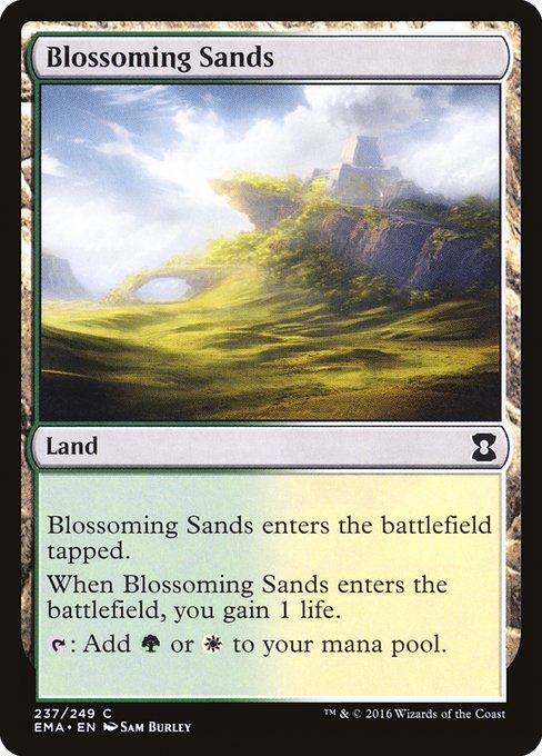 EMA: Blossoming Sands