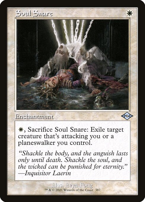 MH2: Soul Snare (Retro Frame) (Foil Etched)