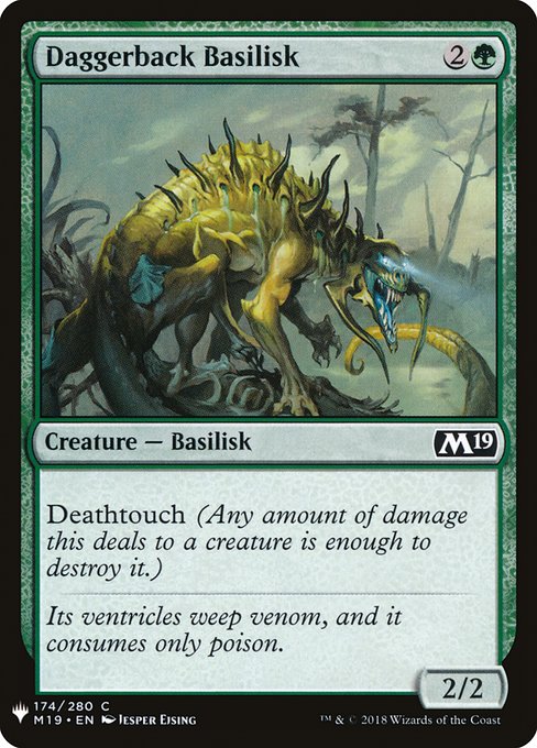 PLST: Daggerback Basilisk