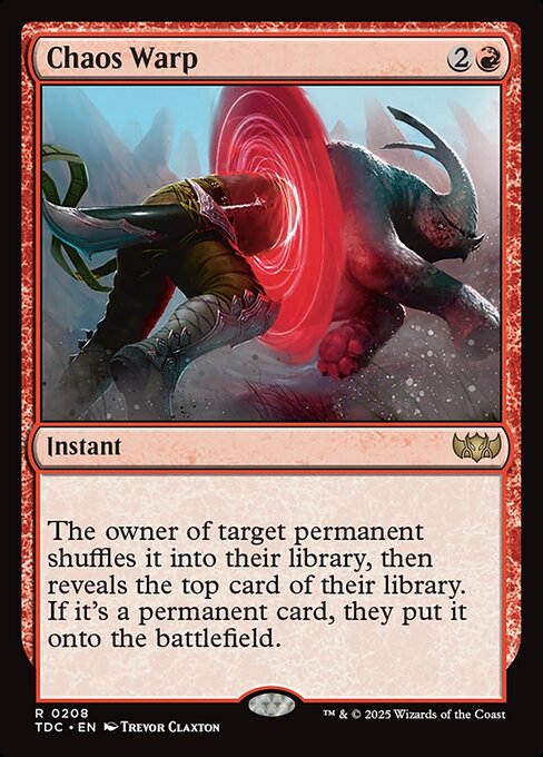 TDC: Chaos Warp