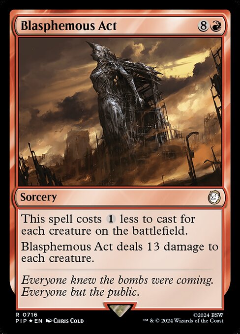 PIP: Blasphemous Act (Surge Foil)