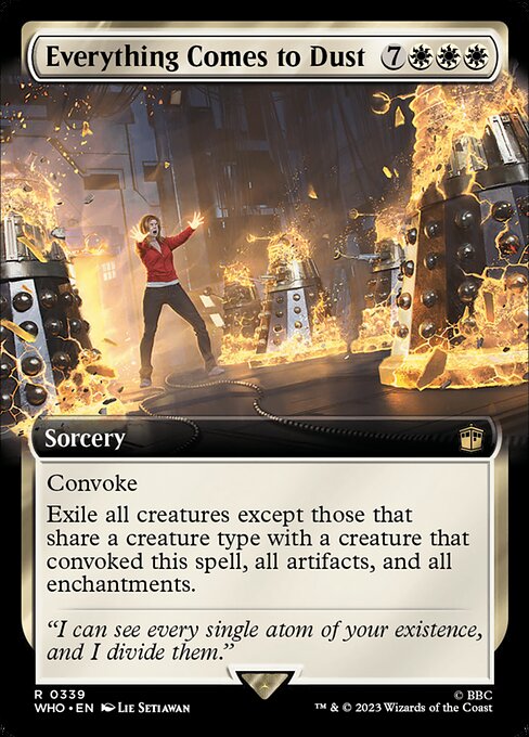 WHO: Everything Comes to Dust (Extended Art) (Foil)