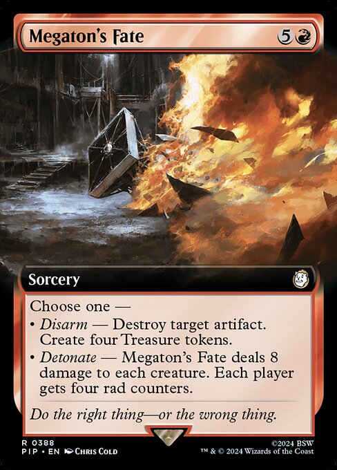 PIP: Megaton's Fate (Extended Art) (Foil)
