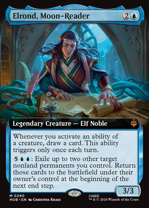 HOB: Elrond, Moon-Reader (Extended Art)
