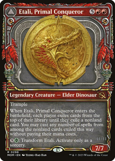MOM: Etali, Primal Conqueror (Showcase) (Foil)