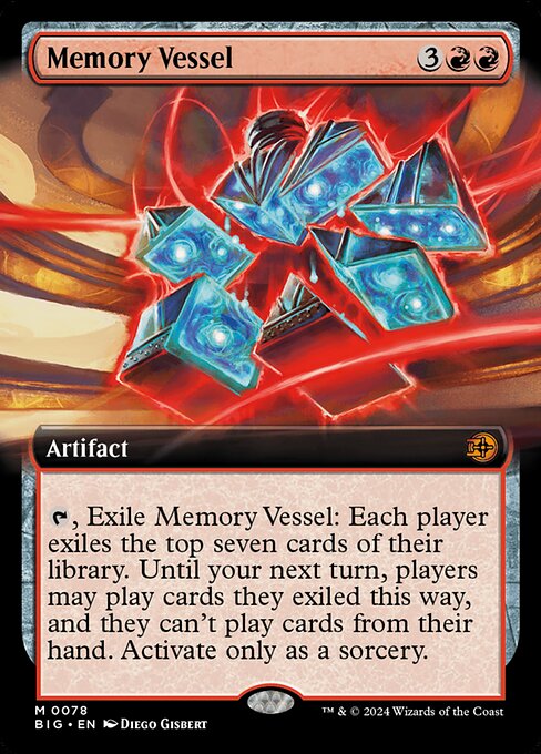 BIG: Memory Vessel (Extended Art) (Foil)