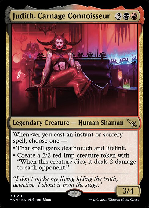 MKM: Judith, Carnage Connoisseur (Foil)