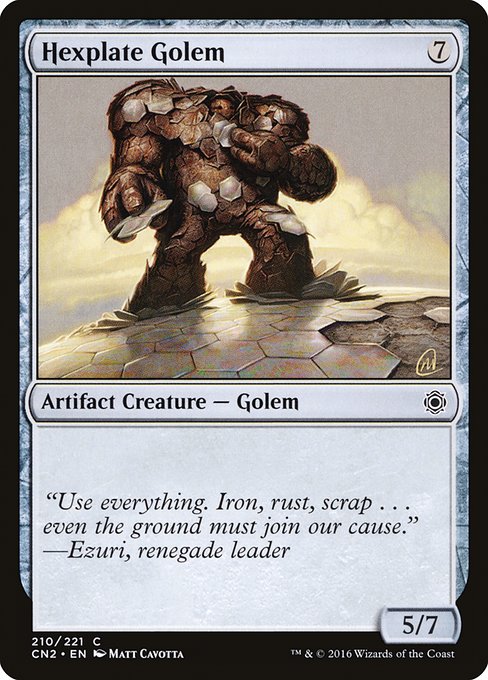 CN2: Hexplate Golem