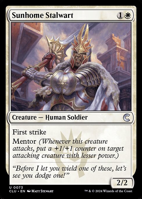 CLU: Sunhome Stalwart