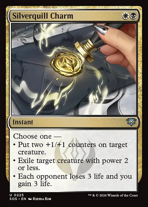 SOS: Silverquill Charm