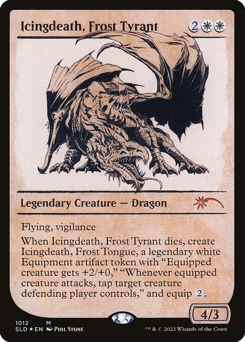 SLD: Icingdeath, Frost Tyrant (Showcase) (Foil)