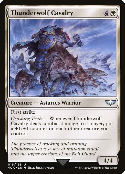 40K: Thunderwolf Cavalry