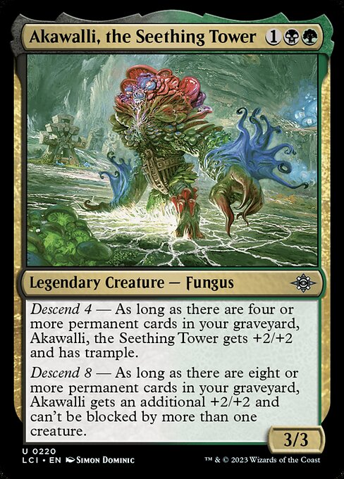 LCI: Akawalli, the Seething Tower (Foil)