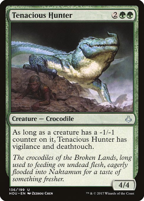 HOU: Tenacious Hunter (Foil)