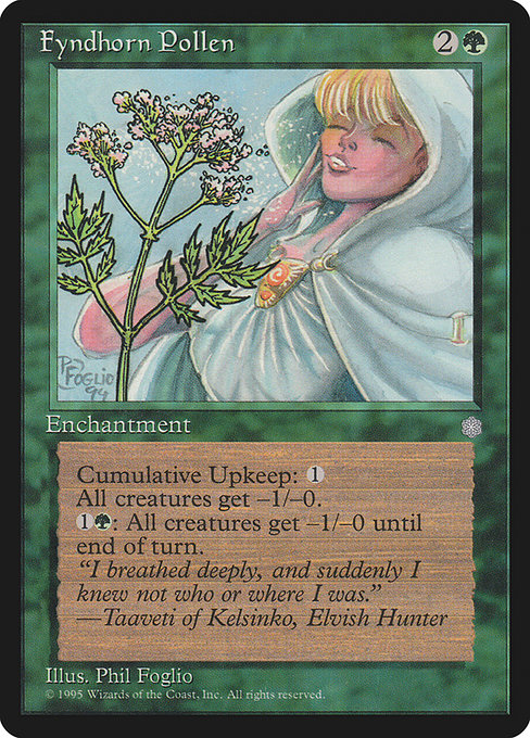 ICE: Fyndhorn Pollen