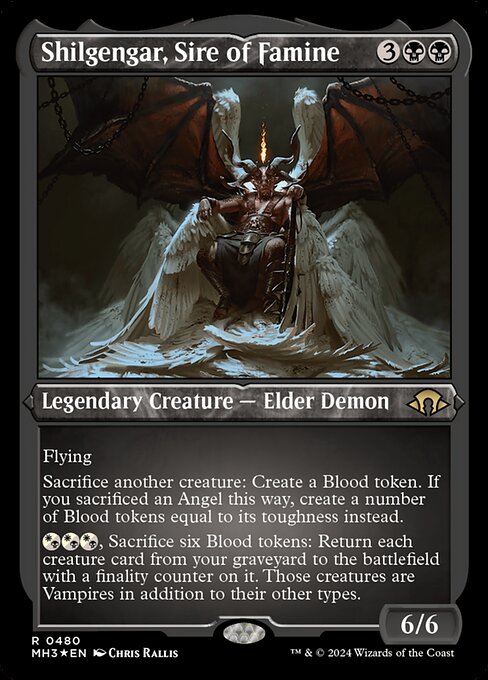MH3: Shilgengar, Sire of Famine (Foil Etched)