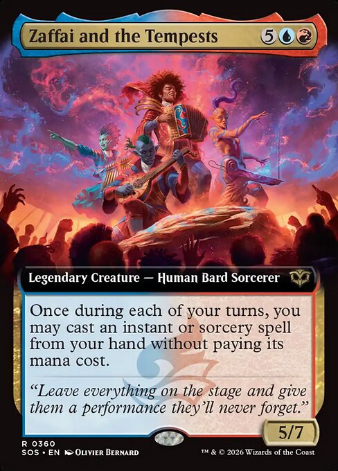 SOS: Zaffai and the Tempests (Extended Art)