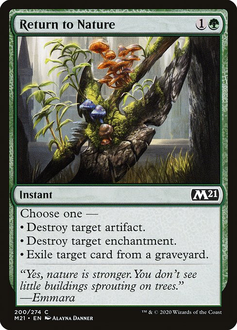 M21: Return to Nature
