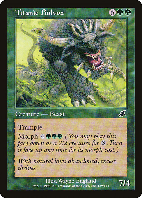 SCG: Titanic Bulvox