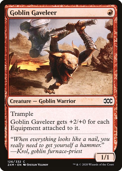2XM: Goblin Gaveleer (Foil)