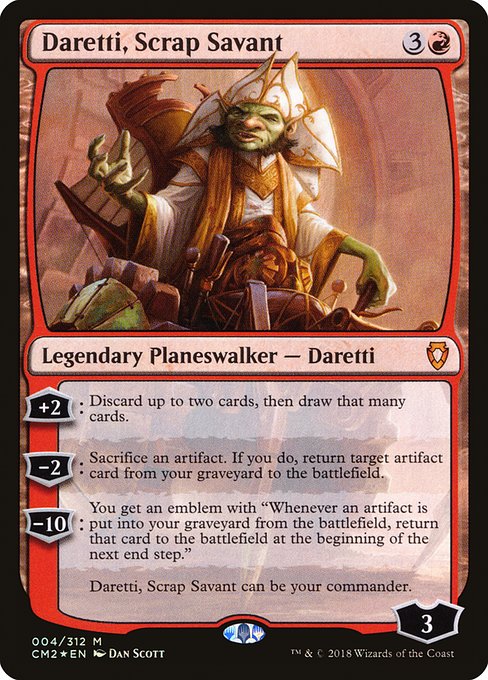 CM2: Daretti, Scrap Savant (Foil)