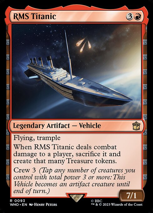 WHO: RMS Titanic (Foil)