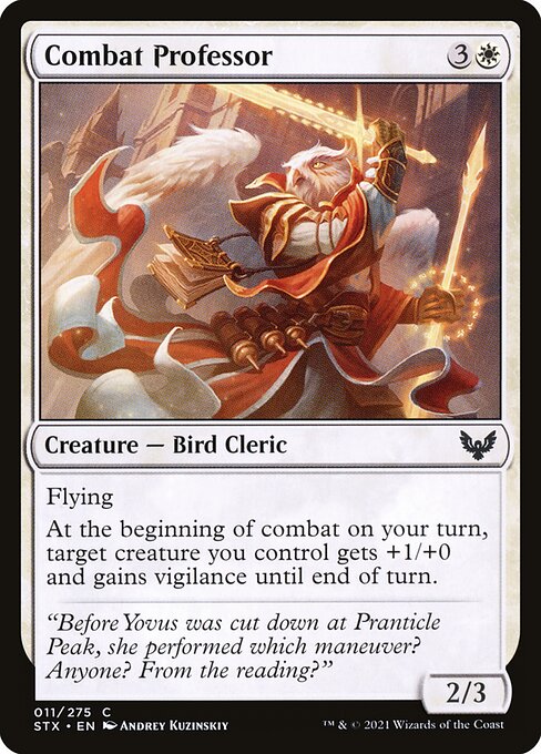 STX: Combat Professor (Foil)