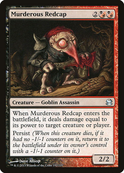 MMA: Murderous Redcap