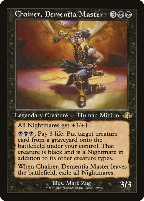 DMR: Chainer, Dementia Master (Retro Frame) (Foil)