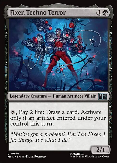 MSC: Fixer, Techno Terror (Foil)