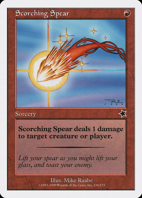 S99: Scorching Spear