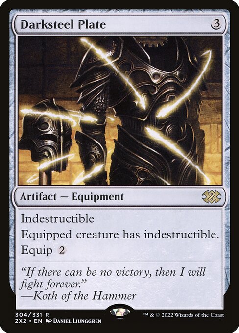 2X2: Darksteel Plate
