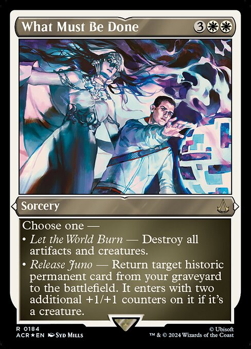 ACR: What Must Be Done (Foil Etched)