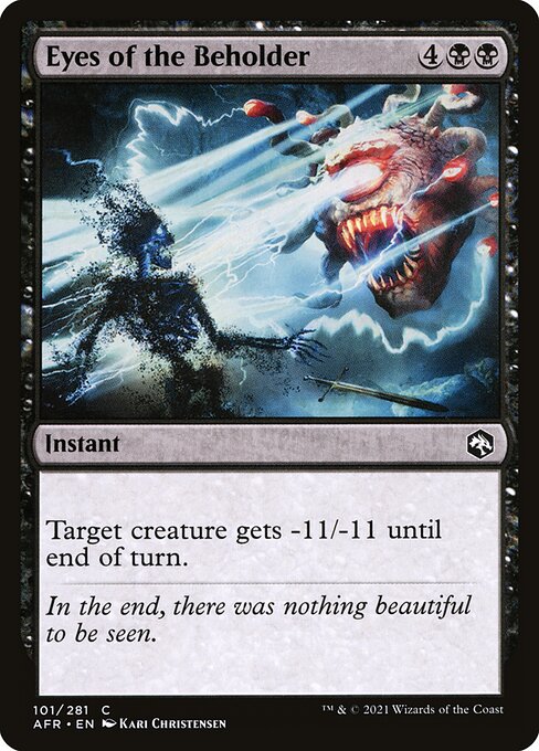 AFR: Eyes of the Beholder (Foil)