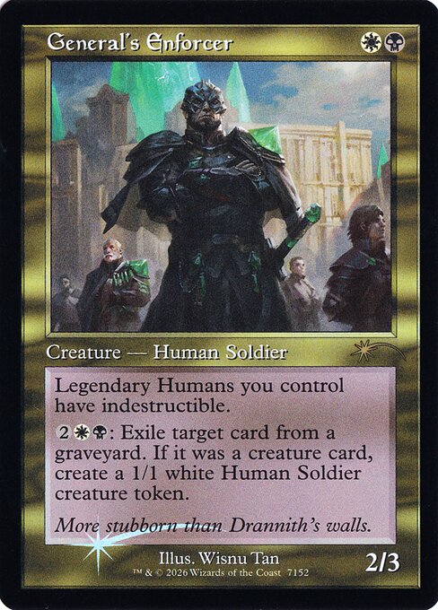 SLD: General's Enforcer (Retro Frame) (Foil)