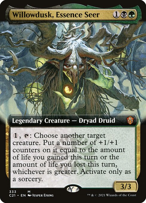 C21: Willowdusk, Essence Seer (Extended Art)