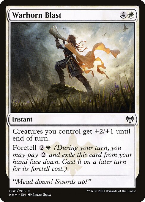 KHM: Warhorn Blast