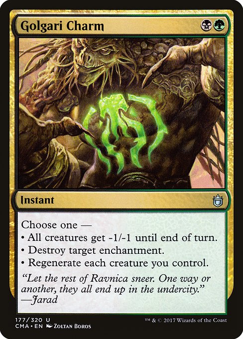CMA: Golgari Charm