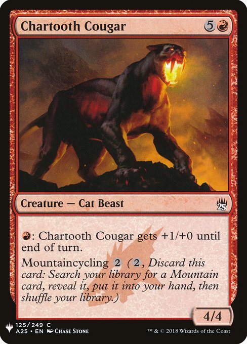 PLST: Chartooth Cougar