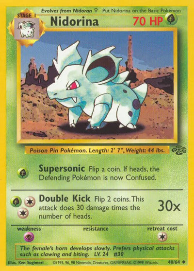 Nidorina 40/64 Unlimited Jungle