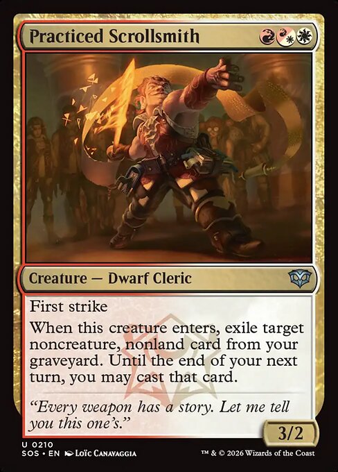 SOS: Practiced Scrollsmith (Foil)