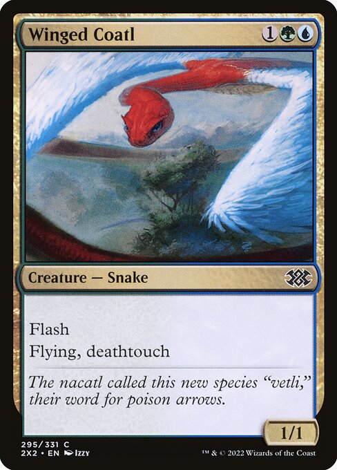 2X2: Winged Coatl (Foil)