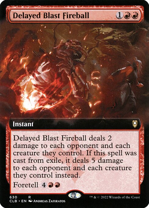 CLB: Delayed Blast Fireball (Extended Art)