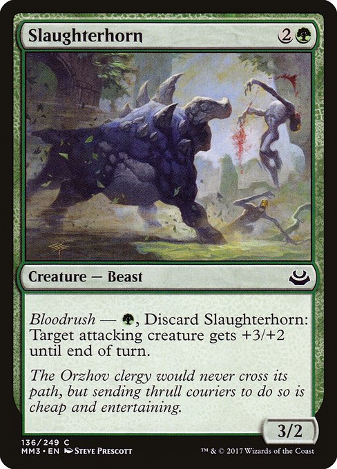 MM3: Slaughterhorn (Foil)