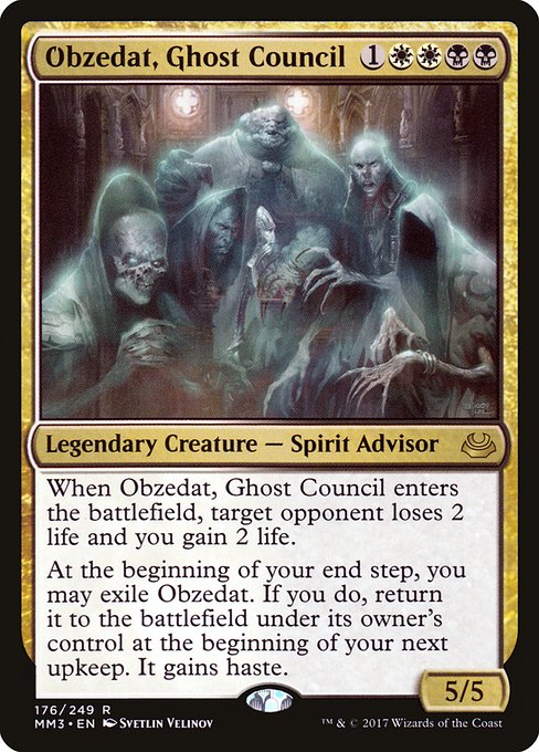 MM3: Obzedat, Ghost Council (Foil)