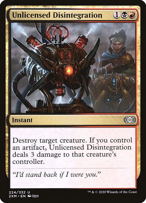 2XM: Unlicensed Disintegration