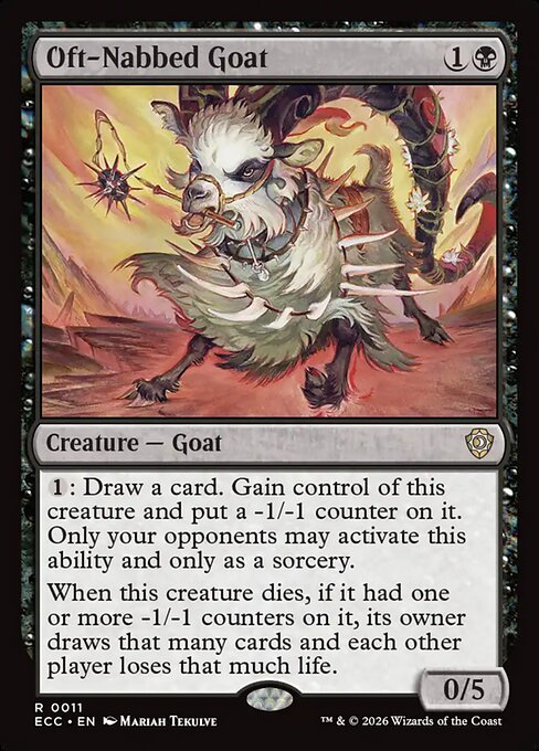 ECC: Oft-Nabbed Goat