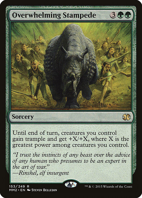 MM2: Overwhelming Stampede (Foil)