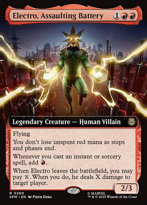 SPM: Electro, Assaulting Battery (Extended Art)