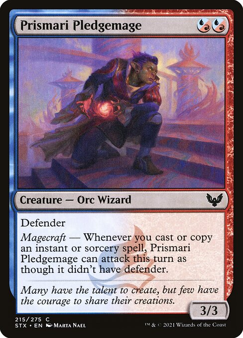 STX: Prismari Pledgemage (Foil)